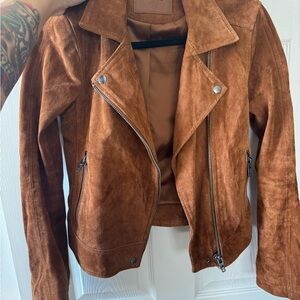 TRADE Blank NYC Suede Leather Jacket